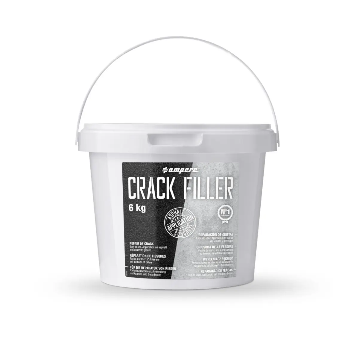 ReparaturkitTraffic Crack Filler, 6 kg 1 Stück