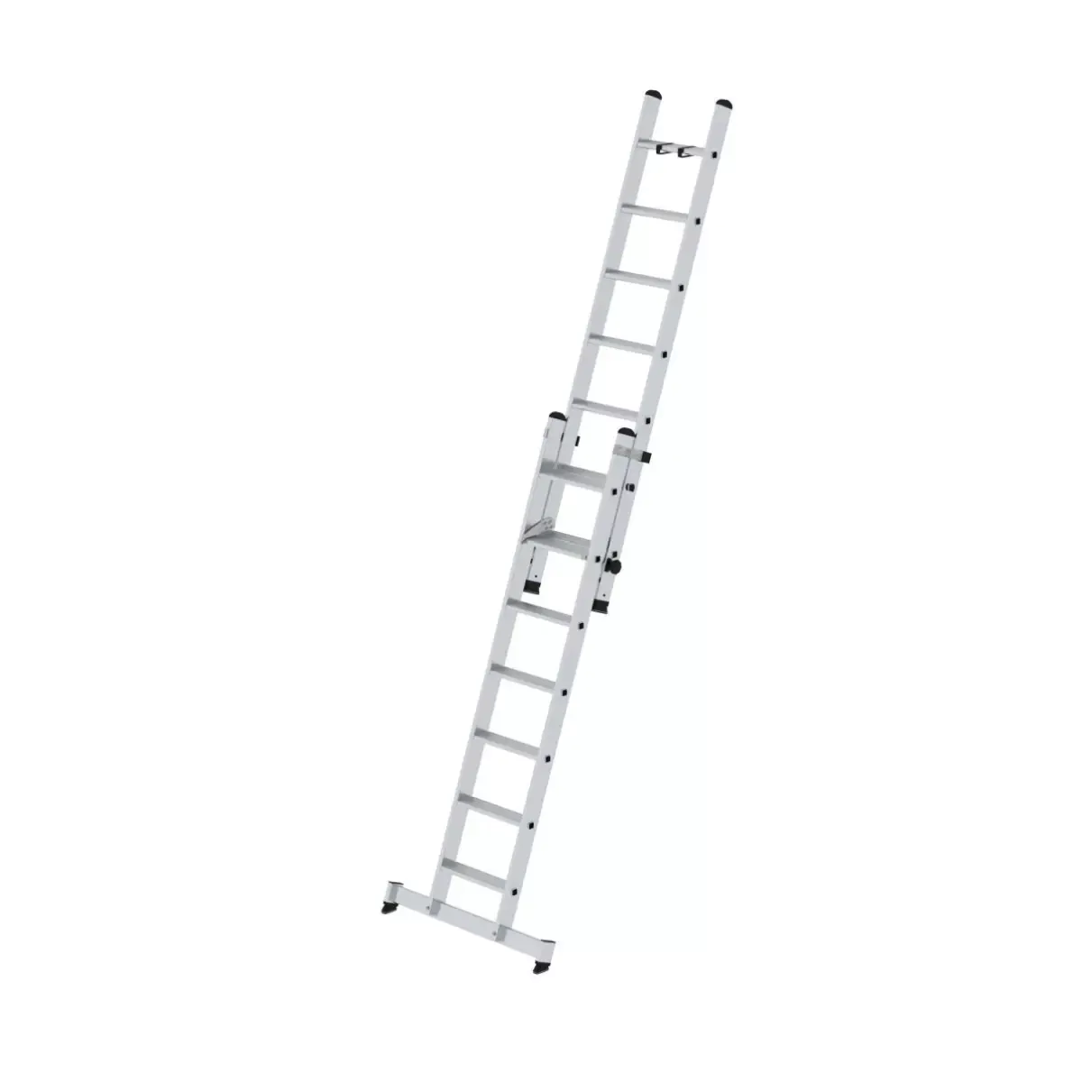 Stufen Schiebeleiter 2 Teilig Mit Nivello Traverse 453016 001 Kaufen