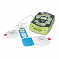 Defibrillator Zoll Aed Plus Vollautomat Komplettpakket inkl. Innenwandkasten, Hinweisschilder, online Ersteinweisung, uvw.