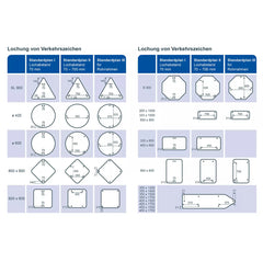 Verkehrszeichen 522-37 Fahrstreifentafel ? mit Gegenverkehr ? drei­streifig in Fahrtrichtung und einstreifig in Gegenrichtung; neues Zeichen - 1600x1250 2 mm RA1