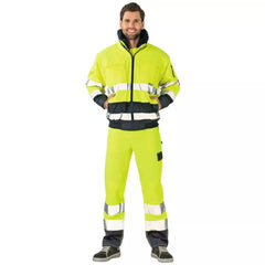 Planam Comfort-Warnschutzjackegelb/marine Gr.L