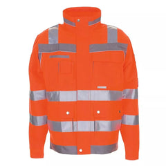 Warnschutz-Blouson Plaline, Farbe orange/zink, Gr. 42