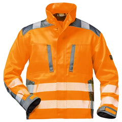 Warnschutz-Bundjacke Straßburg, Farbe HiVis orange/grau, Gr.S