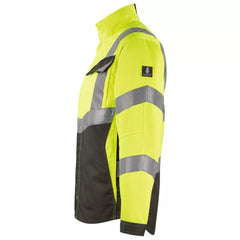 Warnschutz-Jacke Oxford, Farbe HiVis gelb/dunkelanth., Gr. 2XL