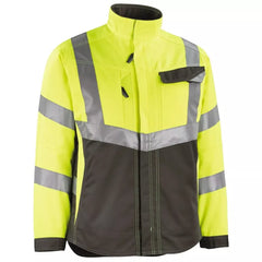 Warnschutz-Jacke Oxford, Farbe HiVis gelb/dunkelanthrazit, Gr. S