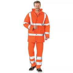 Warnschutz-Parka, Farbe orange,Gr.2XL