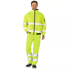 Warnschutz-Pilotenjacke, Farbegelb,Gr.XL