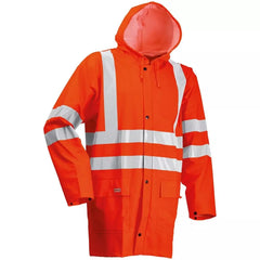 Warnschutz-Regenjacken LR55, Farbe orange, Gr.3XL