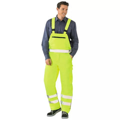 Warnschutz Winter-Latzhose, Farbegelb,Gr.XL