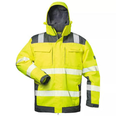 Warnschutzjacke Rufus, Farbe HiVis gelb/grau, Gr.S