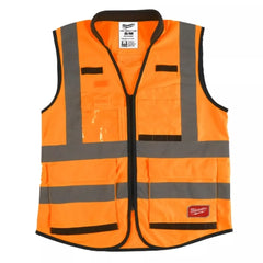 Milwaukee Prem.Warnschutzweste orange S/M