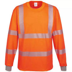 Warnschutz-T-Shirt, Farbe leuchtorange, Gr.2XL