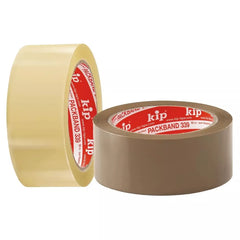 Kip 339 PVC Packband, transparent, 50 mm x 66 m