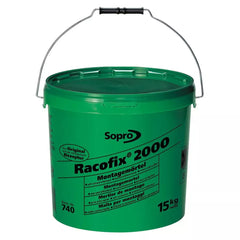 Montagemörtel, Racofix 2000, Inhalt 1 kg, Eimer, Verarbeitungszeit ca. 2 Minuten