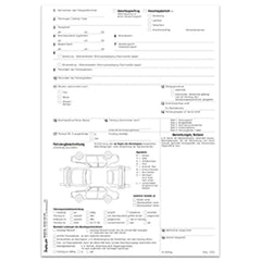 Abschleppauftrag / -bericht, A4, 5fach, SD, 10 Satz