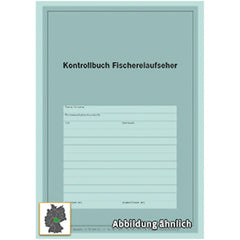 Kontrollbuch Fischereiaufseher, A5 Umschlag, neobond blau, mit 26 Einlageblättern, 1 Stück