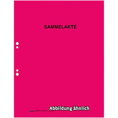 Sammelakten zum Geburtenregister, Eheregister, Sterberegister, rot, 10 Stück