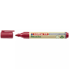 28 Boardmarker EcoLine - nachfüllbar, 1,5 - 3 mm, rot