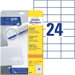 6173 Universal-Etiketten ultragrip - 70 x 37 mm, weiß, 720 Etiketten, permanent