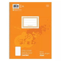 Collegeblock - A4, 80 Blatt, 60 g/qm, 9mm liniert