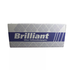 Falthandtuch Brillant - 1-lagig, naturweiß, 25 x 23 cm, 5.000 Blatt