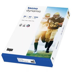 Kopierpapier tecno® dynamic - A3, 80 g/qm, weiß, 500 Blatt