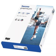 Kopierpapier tecno® premium - A3, 80 g/qm, weiß, 500 Blatt