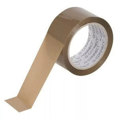 Packband 50 mm x 66 m, braun, 6er Pack