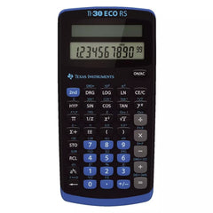 Taschenrechner TI-30 ECO RS, Solar-Energie, 79 x 153 x 18 mm