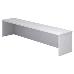 Thekenaufsatz für Schreibtisch - 160 cm, 1OH, Grau