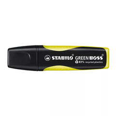 Umweltfreundlicher Textmarker - GREEN BOSS - Einzelstift - gelb