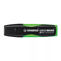 Umweltfreundlicher Textmarker - GREEN BOSS - Einzelstift - grün