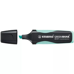 Umweltfreundlicher Textmarker - GREEN BOSS Pastel - Einzelstift - zartes Türkis