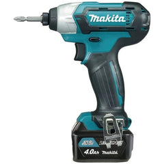 Makita Akkuschlagschrauber TD 110 DSMJ 10,8 V 4 Ah 6,3mm (1/4Zoll) i6-KT.110 Nm