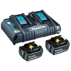 MAKITA Power Source Kit Li 18 V 2 x 5,5 Ah u. Schnellladegerät