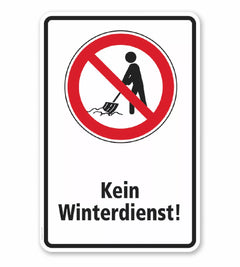 SK-VT-57 - Kein Winterdienst! RA1, SK-VT-57