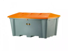 Streugutbehälter 200 Liter, orange-grau