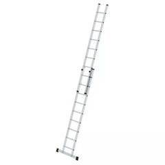 Sprossen-Schiebeleiter mit Standard-Traverse 2x9 Sprossen