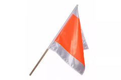 Warnfahne weiß-orange-weiß