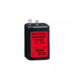 Batterie 6 Volt, 7 Ah, 4R25, Zink/Kohle (VE 24 St.)