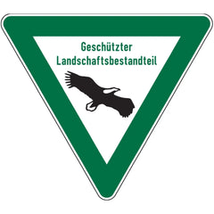 Allgemeines Hinweisschild AH 29 Geschützter Landschaftsbestandteil SL 630