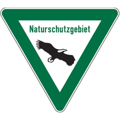 Allgemeines Hinweisschild AH 30 Naturschutzgebiet SL 630