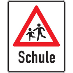 Allgemeines Hinweisschild AH 33 Schule 1250 x 1000, RA1