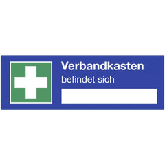 Verbandkasten befindet sich, ISO 7010, Folie, 120x40 mm