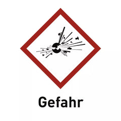 Explosiv (GHS 01) Gefahr, Folie, 105x148 mm