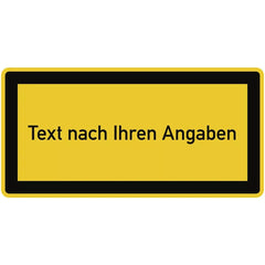 Laserkennzeichnung - Text nach Ihren Angaben, Folie, 105x52 mm