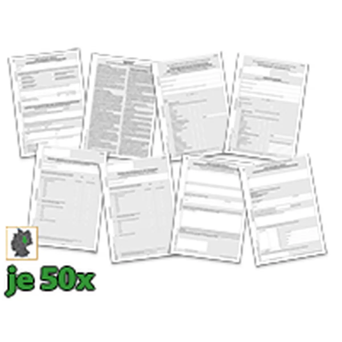 Formulare und Vordrucke Set Erstuntersuchung Ärztlichen Untersuchung nach JArbSchG je 50 Vordrucke, 1 Set für Bürobedarf