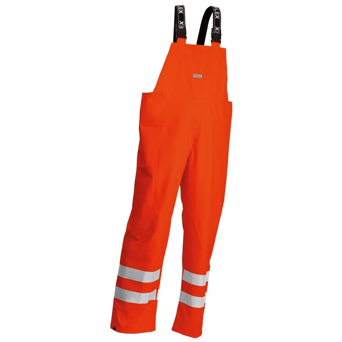Warnschutz-Regenlatzhosen LR59, Farbe orange, Gr.XL