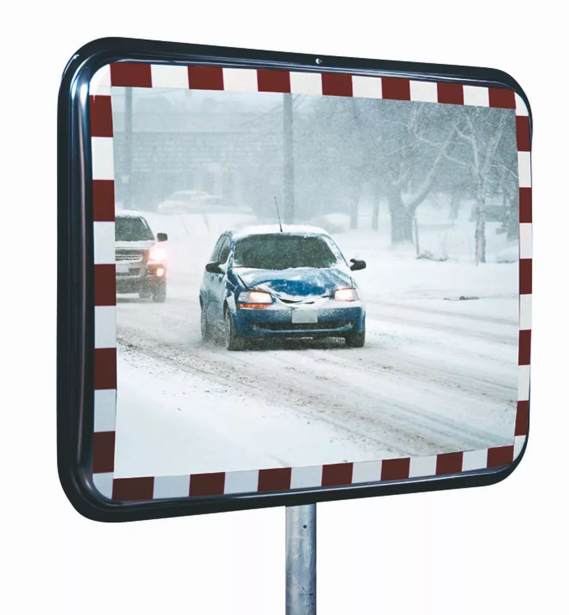 Verkehrsspiegel Straßenspiegel für Ausfahrten - Zaun-Nagel