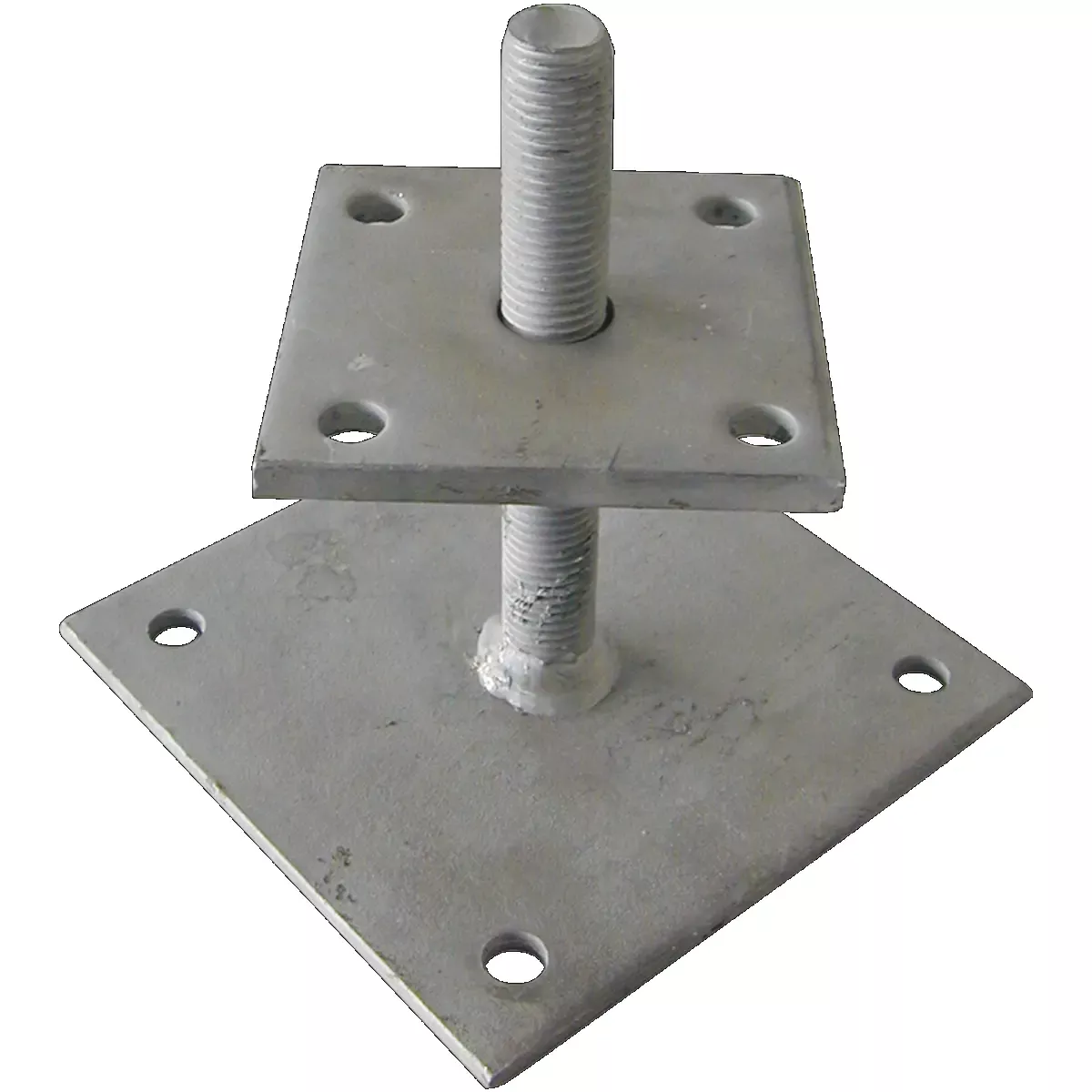 Schrauben und Dübel Pfostenträger Typ P höhenverstellbar ohne Stabdübel, 300 mm, VPE 12 Stk. für Befestigungstechnik